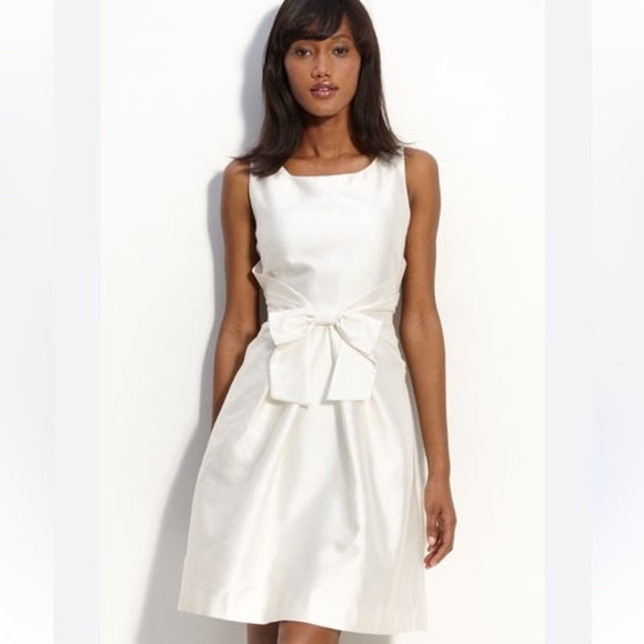 Kate Spade ivory wedding Sleeveless A-Line Dress size 8 - Picture 1 of 6